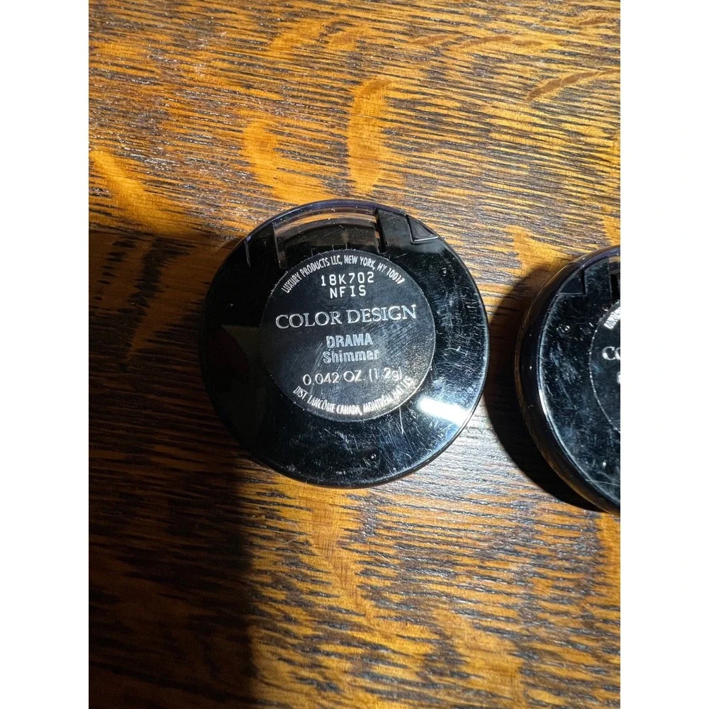 Lancome Color Design Eye Shadow Drama Shimmer & Clock Strikes 12 Matte RETIRED
